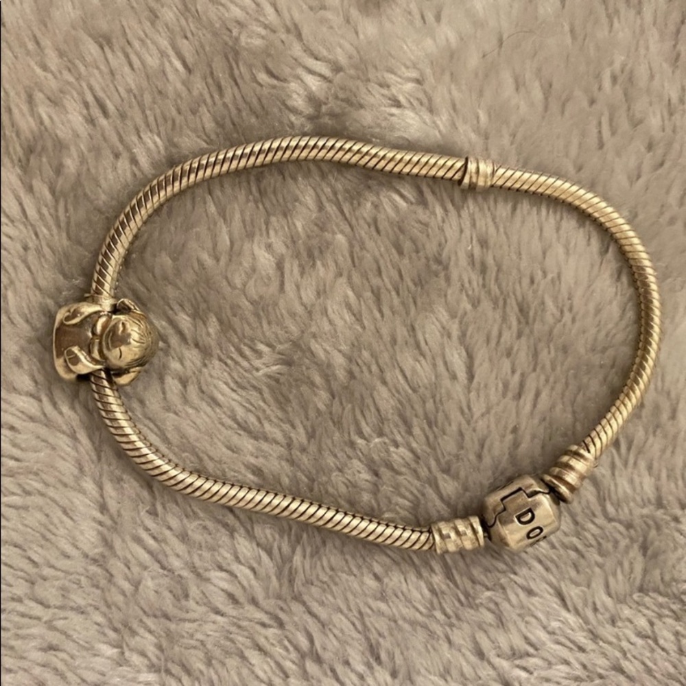 Silver Pandora Charm Bracelet